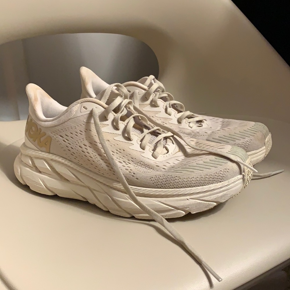 Hoka One One Clifton 7 Almond milk/ bronze